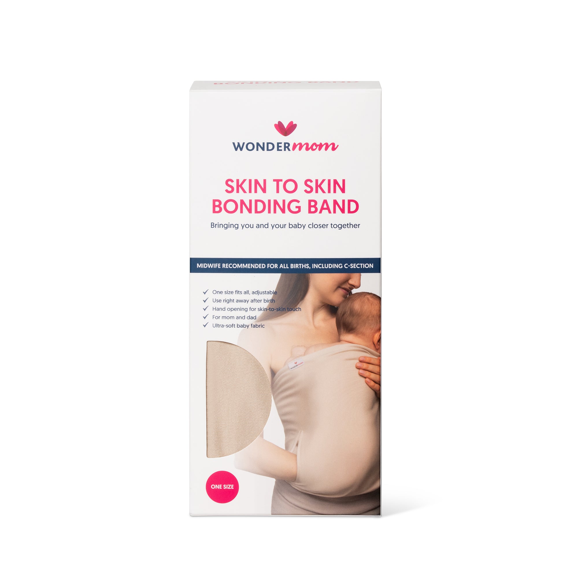 Wondermom Skin to Skin Bonding Band - Beige