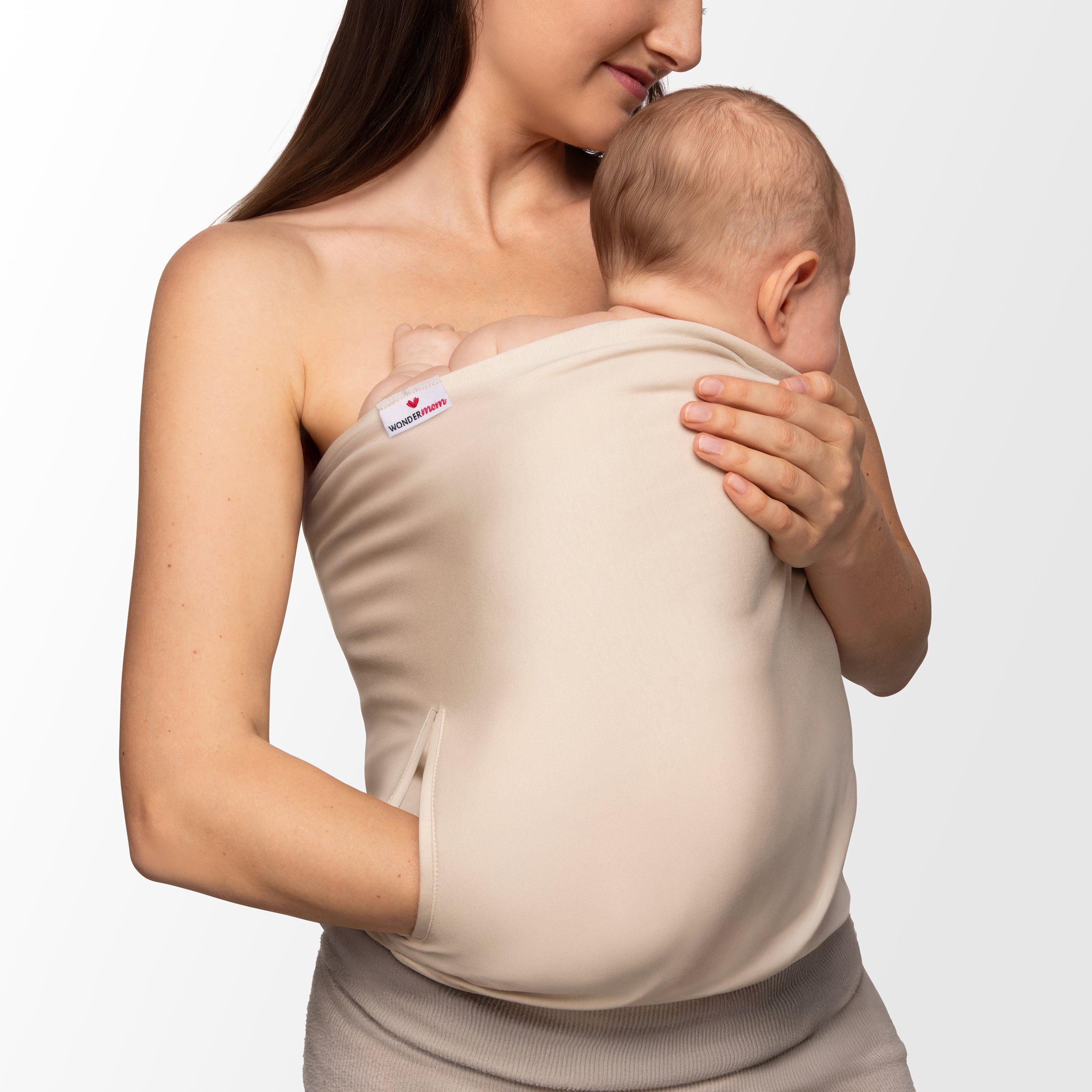 Wondermom Skin to Skin Bonding Band - Beige