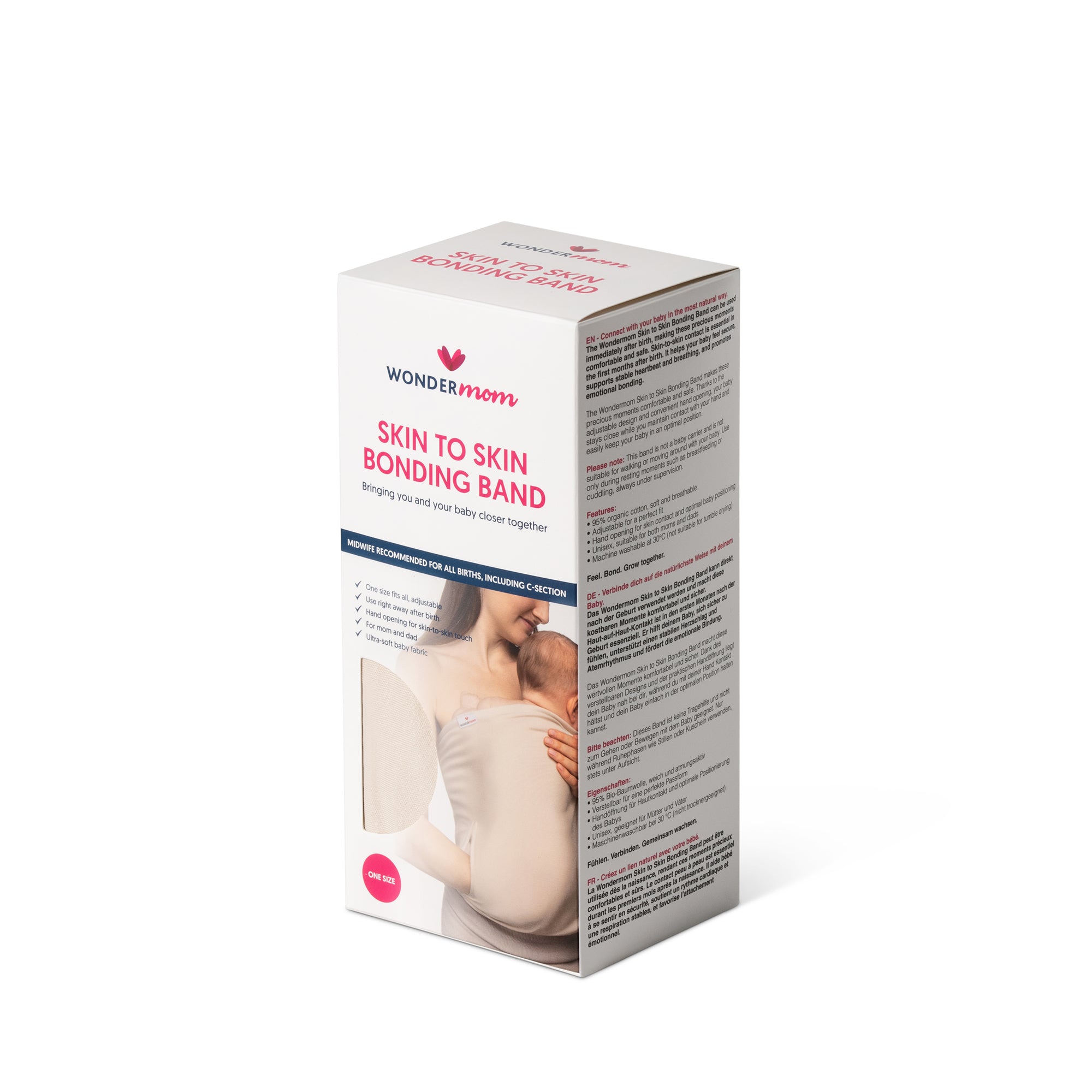 Wondermom Skin to Skin Bonding Band - Beige